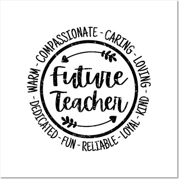 Future Teacher Wall Art by HeroGifts